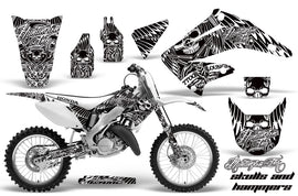 Dirt Bike Graphics Kit Decal Wrap For Honda CR125R CR250R 2002-2008 HISH WHITE-atv motorcycle utv parts accessories gear helmets jackets gloves pantsAll Terrain Depot