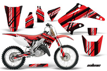 Load image into Gallery viewer, Dirt Bike Graphics Kit Decal Wrap For Honda CR125R CR250R 2002-2008 INLINE RED BLACK-atv motorcycle utv parts accessories gear helmets jackets gloves pantsAll Terrain Depot