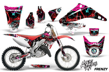 Load image into Gallery viewer, Dirt Bike Graphics Kit Decal Wrap For Honda CR125R CR250R 2002-2008 FRENZY RED-atv motorcycle utv parts accessories gear helmets jackets gloves pantsAll Terrain Depot