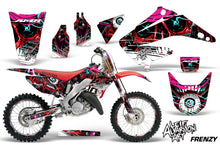 Load image into Gallery viewer, Graphics Kit Decal Wrap + # Plates For Honda CR125R CR250R 2002-2008 FRENZY RED-atv motorcycle utv parts accessories gear helmets jackets gloves pantsAll Terrain Depot