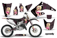 Load image into Gallery viewer, Dirt Bike Graphics Kit Decal Wrap For Honda CR125R CR250R 2002-2008 MANDY PINK BLACK-atv motorcycle utv parts accessories gear helmets jackets gloves pantsAll Terrain Depot