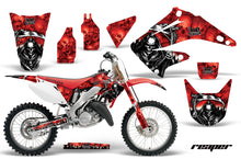 Load image into Gallery viewer, Dirt Bike Graphics Kit Decal Wrap For Honda CR125R CR250R 2002-2008 REAPER RED-atv motorcycle utv parts accessories gear helmets jackets gloves pantsAll Terrain Depot