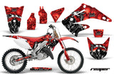 Dirt Bike Graphics Kit Decal Wrap For Honda CR125R CR250R 2002-2008 REAPER RED