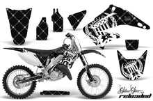 Load image into Gallery viewer, Dirt Bike Graphics Kit Decal Wrap For Honda CR125R CR250R 2002-2008 RELOADED WHITE BLACK-atv motorcycle utv parts accessories gear helmets jackets gloves pantsAll Terrain Depot