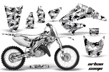 Load image into Gallery viewer, Dirt Bike Graphics Kit Decal Wrap For Honda CR125R CR250R 2002-2008 URBAN CAMO WHITE-atv motorcycle utv parts accessories gear helmets jackets gloves pantsAll Terrain Depot