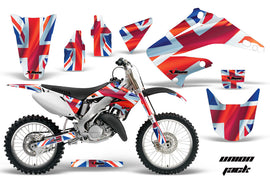 Dirt Bike Graphics Kit Decal Wrap For Honda CR125R CR250R 2002-2008 UNION JACK-atv motorcycle utv parts accessories gear helmets jackets gloves pantsAll Terrain Depot