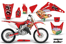 Load image into Gallery viewer, Dirt Bike Graphics Kit Decal Wrap For Honda CR125R CR250R 2002-2008 VEGAS RED-atv motorcycle utv parts accessories gear helmets jackets gloves pantsAll Terrain Depot