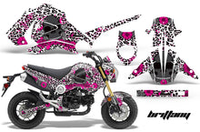 Load image into Gallery viewer, Motorcycle Graphics Kit Decal Sticker Wrap For Honda GROM 125 2013-2016 BRITTANY PINK WHITE-atv motorcycle utv parts accessories gear helmets jackets gloves pantsAll Terrain Depot