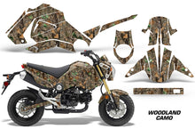 Load image into Gallery viewer, Motorcycle Graphics Kit Decal Sticker Wrap For Honda GROM 125 2013-2016 WOODLAND CAMO-atv motorcycle utv parts accessories gear helmets jackets gloves pantsAll Terrain Depot