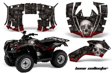 Load image into Gallery viewer, ATV Decal Graphics Kit Quad Wrap For Honda FourTrax Recon 2005-2018 BONES BLACK-atv motorcycle utv parts accessories gear helmets jackets gloves pantsAll Terrain Depot