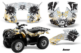 ATV Decal Graphics Kit Quad Wrap For Honda FourTrax Recon 2005-2018 LUNA YELLOW-atv motorcycle utv parts accessories gear helmets jackets gloves pantsAll Terrain Depot