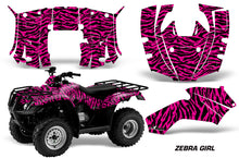 Load image into Gallery viewer, ATV Decal Graphics Kit Quad Wrap For Honda FourTrax Recon 2005-2018 ZEBRAP PINK-atv motorcycle utv parts accessories gear helmets jackets gloves pantsAll Terrain Depot