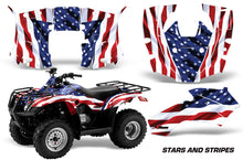 Load image into Gallery viewer, ATV Decal Graphics Kit Quad Wrap For Honda FourTrax Recon 2005-2018 USA FLAG-atv motorcycle utv parts accessories gear helmets jackets gloves pantsAll Terrain Depot