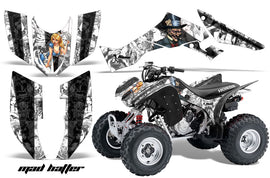 ATV Graphic Kit Quad Decal Wrap For Honda Sportrax TRX300EX 2007-2012 HATTER WHITE BLACK-atv motorcycle utv parts accessories gear helmets jackets gloves pantsAll Terrain Depot