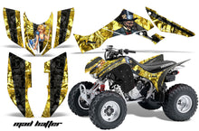 Load image into Gallery viewer, ATV Graphic Kit Quad Decal Wrap For Honda Sportrax TRX300EX 2007-2012 HATTER YELLOW BLACK-atv motorcycle utv parts accessories gear helmets jackets gloves pantsAll Terrain Depot