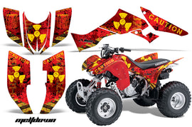 ATV Graphic Kit Quad Decal Wrap For Honda Sportrax TRX300EX 2007-2012 MELTDOWN YELLOW RED-atv motorcycle utv parts accessories gear helmets jackets gloves pantsAll Terrain Depot