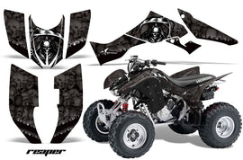 ATV Graphic Kit Quad Decal Wrap For Honda Sportrax TRX300EX 2007-2012 REAPER BLACK-atv motorcycle utv parts accessories gear helmets jackets gloves pantsAll Terrain Depot