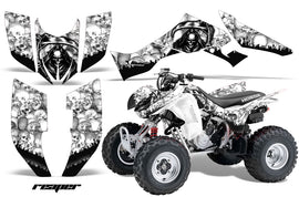 ATV Graphic Kit Quad Decal Wrap For Honda Sportrax TRX300EX 2007-2012 REAPER WHITE-atv motorcycle utv parts accessories gear helmets jackets gloves pantsAll Terrain Depot