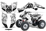 ATV Graphic Kit Quad Decal Wrap For Honda Sportrax TRX300EX 2007-2012 REAPER WHITE