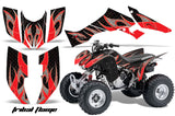 ATV Graphic Kit Quad Decal Wrap For Honda Sportrax TRX300EX 2007-2012 TRIBAL RED BLACK