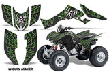 ATV Graphic Kit Quad Decal Wrap For Honda Sportrax TRX300EX 2007-2012 WIDOW GREEN BLACK