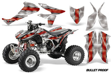 Load image into Gallery viewer, ATV Graphics Kit Quad Decal Sticker Wrap For Honda TRX450R TRX450ER BULLET PROOF RED-atv motorcycle utv parts accessories gear helmets jackets gloves pantsAll Terrain Depot