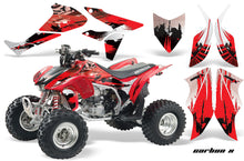 Load image into Gallery viewer, ATV Graphics Kit Quad Decal Sticker Wrap For Honda TRX450R TRX450ER CARBONX RED-atv motorcycle utv parts accessories gear helmets jackets gloves pantsAll Terrain Depot