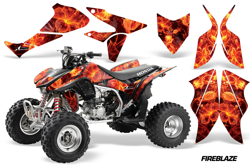 ATV Graphics Kit Quad Decal Sticker Wrap For Honda TRX450R TRX450ER FIREBLAZE-atv motorcycle utv parts accessories gear helmets jackets gloves pantsAll Terrain Depot