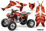 ATV Graphics Kit Quad Decal Sticker Wrap For Honda TRX450R TRX450ER FIREBLAZE