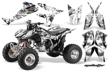 Load image into Gallery viewer, ATV Graphics Kit Quad Decal Sticker Wrap For Honda TRX450R TRX450ER HATTER WHITE-atv motorcycle utv parts accessories gear helmets jackets gloves pantsAll Terrain Depot