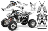 ATV Graphics Kit Quad Decal Sticker Wrap For Honda TRX450R TRX450ER HATTER WHITE