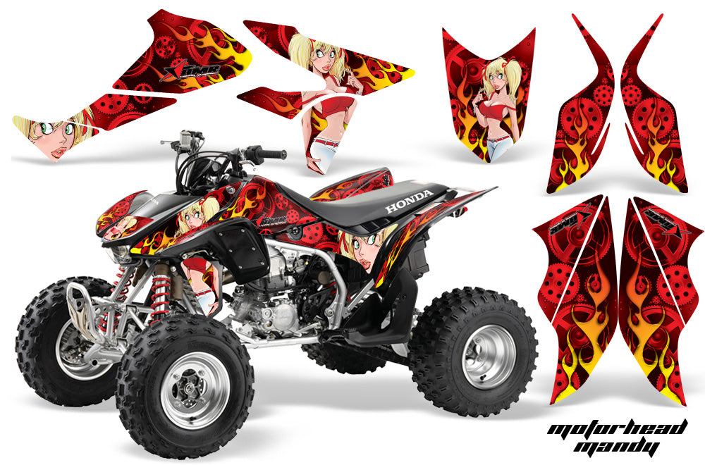 ATV Graphics Kit Quad Decal Sticker Wrap For Honda TRX450R TRX450ER MOTO MANDY RED-atv motorcycle utv parts accessories gear helmets jackets gloves pantsAll Terrain Depot