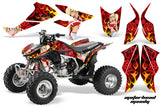 ATV Graphics Kit Quad Decal Sticker Wrap For Honda TRX450R TRX450ER MOTO MANDY RED