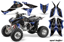 Load image into Gallery viewer, ATV Graphics Kit Quad Decal Sticker Wrap For Honda TRX450R TRX450ER HJATTER BLACK BLUE-atv motorcycle utv parts accessories gear helmets jackets gloves pantsAll Terrain Depot