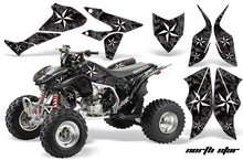 Load image into Gallery viewer, ATV Graphics Kit Quad Decal Sticker Wrap For Honda TRX450R TRX450ER NORTHSTAR BLACK-atv motorcycle utv parts accessories gear helmets jackets gloves pantsAll Terrain Depot