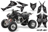 ATV Graphics Kit Quad Decal Sticker Wrap For Honda TRX450R TRX450ER NORTHSTAR BLACK