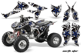 ATV Graphics Kit Quad Decal Sticker Wrap For Honda TRX450R TRX450ER NORTHSTAR BLUE WHITE-atv motorcycle utv parts accessories gear helmets jackets gloves pantsAll Terrain Depot