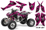 ATV Graphics Kit Quad Decal Sticker Wrap For Honda TRX450R TRX450ER NORTHSTAR CHROME PINK