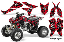 Load image into Gallery viewer, ATV Graphics Kit Quad Decal Sticker Wrap For Honda TRX450R TRX450ER NORTHSTAR CHROME RED-atv motorcycle utv parts accessories gear helmets jackets gloves pantsAll Terrain Depot