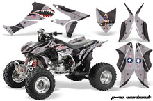 Load image into Gallery viewer, ATV Graphics Kit Quad Decal Sticker Wrap For Honda TRX450R TRX450ER WARHAWK BLACK-atv motorcycle utv parts accessories gear helmets jackets gloves pantsAll Terrain Depot