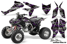Load image into Gallery viewer, ATV Graphics Kit Quad Decal Sticker Wrap For Honda TRX450R TRX450ER SSSH PURPLE BLACK-atv motorcycle utv parts accessories gear helmets jackets gloves pantsAll Terrain Depot