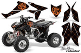ATV Graphics Kit Quad Decal Sticker Wrap For Honda TRX450R TRX450ER RELOADED ORANGE BLACK