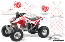 Load image into Gallery viewer, ATV Graphics Kit Quad Decal Sticker Wrap For Honda TRX450R TRX450ER RELOADED RED WHITE-atv motorcycle utv parts accessories gear helmets jackets gloves pantsAll Terrain Depot