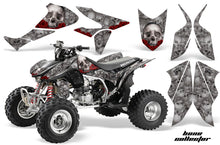 Load image into Gallery viewer, ATV Graphics Kit Quad Decal Sticker Wrap For Honda TRX450R TRX450ER BONES SILVER-atv motorcycle utv parts accessories gear helmets jackets gloves pantsAll Terrain Depot