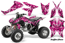 Load image into Gallery viewer, ATV Graphics Kit Quad Decal Sticker Wrap For Honda TRX450R TRX450ER BUTTERFLIES WHITE PINK-atv motorcycle utv parts accessories gear helmets jackets gloves pantsAll Terrain Depot