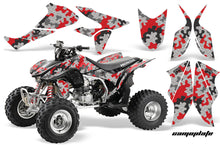 Load image into Gallery viewer, ATV Graphics Kit Quad Decal Sticker Wrap For Honda TRX450R TRX450ER CAMOPLATE RED-atv motorcycle utv parts accessories gear helmets jackets gloves pantsAll Terrain Depot