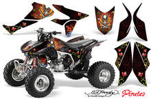 Load image into Gallery viewer, ATV Graphics Kit Quad Decal Sticker Wrap For Honda TRX450R TRX450ER EDHP RED-atv motorcycle utv parts accessories gear helmets jackets gloves pantsAll Terrain Depot