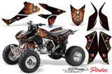 ATV Graphics Kit Quad Decal Sticker Wrap For Honda TRX450R TRX450ER EDHP RED