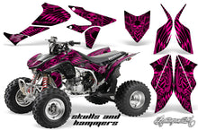 Load image into Gallery viewer, ATV Graphics Kit Quad Decal Sticker Wrap For Honda TRX450R TRX450ER HISH PINK-atv motorcycle utv parts accessories gear helmets jackets gloves pantsAll Terrain Depot