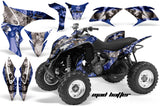 ATV Graphics Kit Quad Decal Sticker Wrap For Honda TRX700XX 2009-2015 HATTER SILVER BLUE